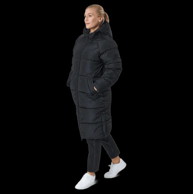 Only Onlamanda Long Puffer Coat Cc Black Svart Sale