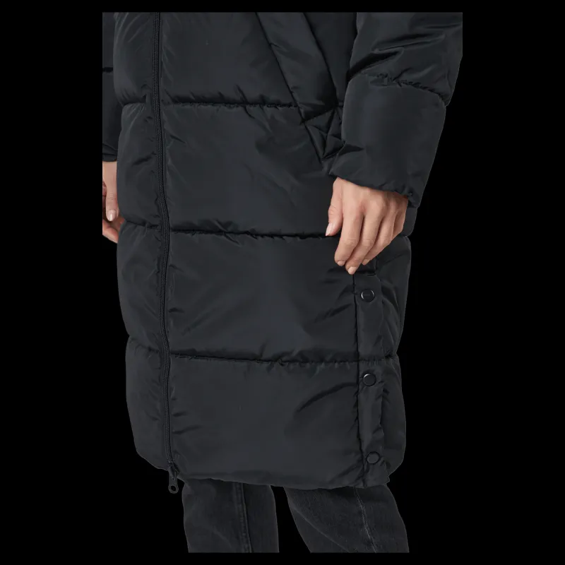 Only Onlamanda Long Puffer Coat Cc Black Svart Sale