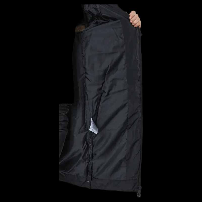 Only Onlamanda Long Puffer Coat Cc Black Svart Sale