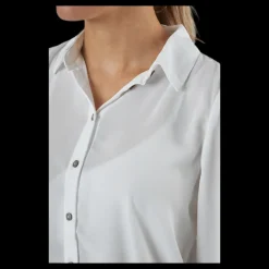 Only Onlcloudy Ls Shirt Wvn Cloud Dancer Vit Discount