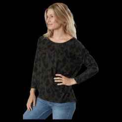 Only Onlelcos 4/5 Aop Top Jrs Noos Grape Leaf Grön Online
