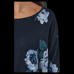 Only Onlelcos 4/5 Aop Top Jrs Noos Black Svart New