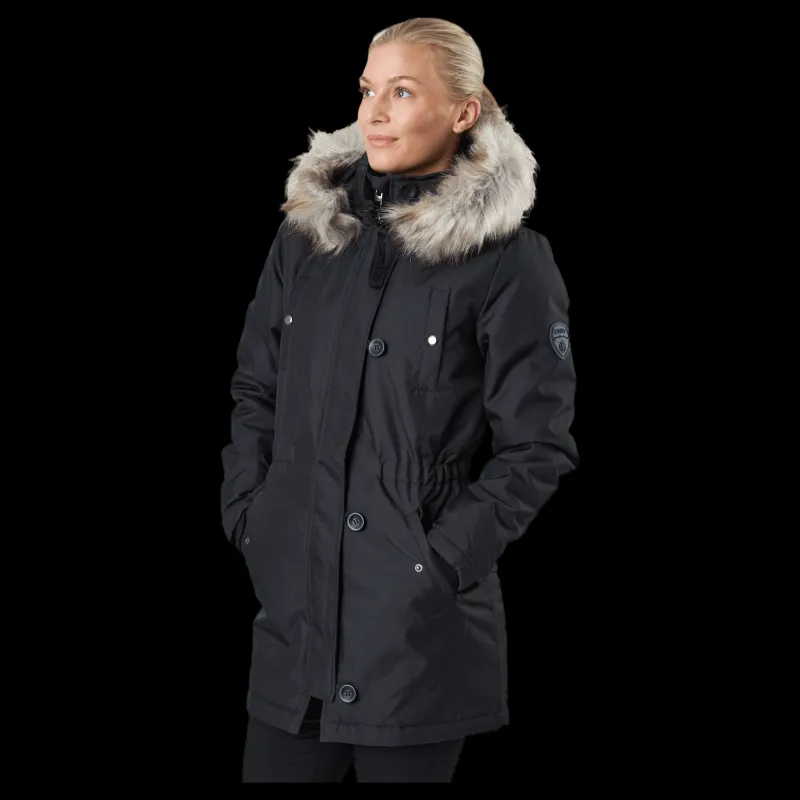 Online Only Onliris Fur Winter Parka Cc Ot Black Svart