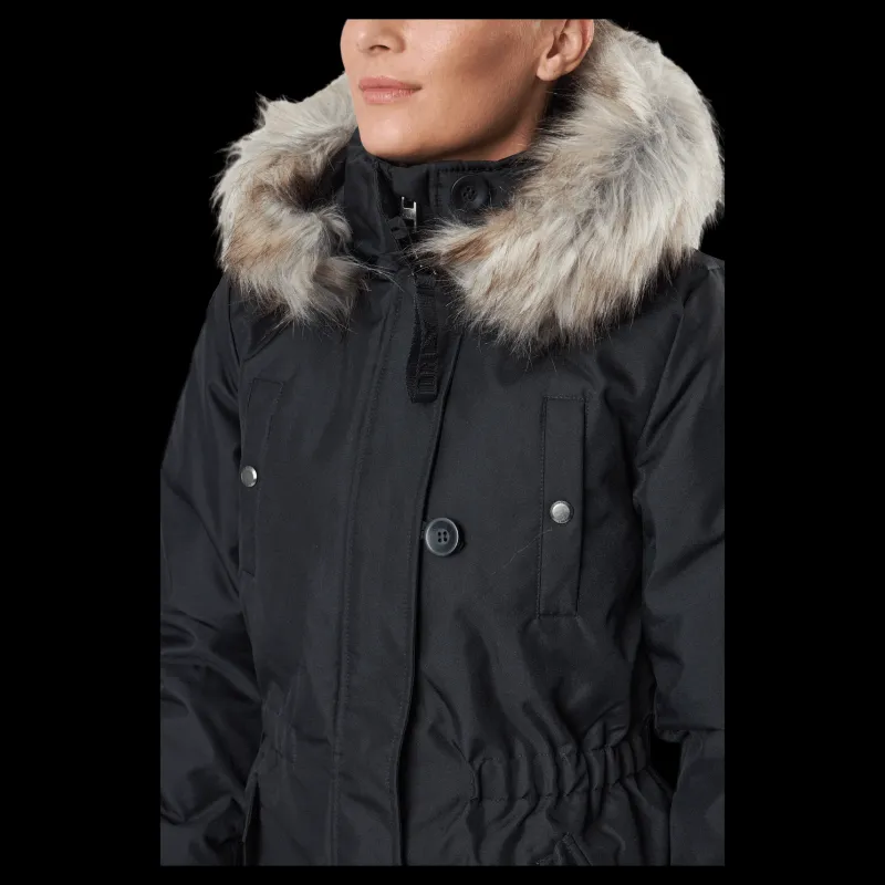 Online Only Onliris Fur Winter Parka Cc Ot Black Svart