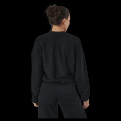 Only Onljenka L/s O-neck Smock Top Black Svart Outlet