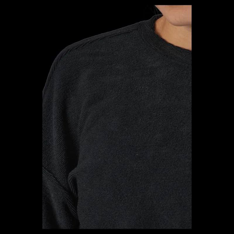 Only Onljenka L/s O-neck Smock Top Black Svart Outlet