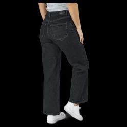 Only Onljuicy Hw Wide Leg Rea244 No Black Denim Svart Online