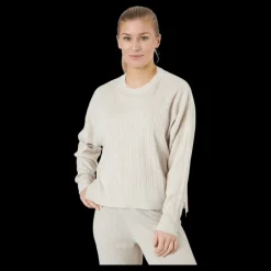 Online Only Onlshelly L/s Pullover Knt Moonbeam Beige