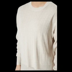 Online Only Onlshelly L/s Pullover Knt Moonbeam Beige