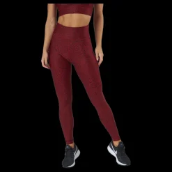 Only Play Onpafia Hw Train Tights Sun-dried Tomato Röd Sale