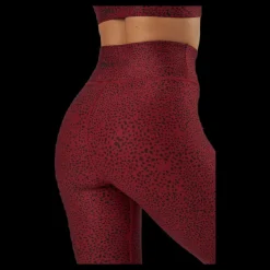 Only Play Onpafia Hw Train Tights Sun-dried Tomato Röd Sale