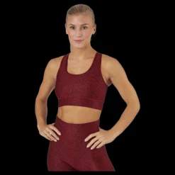 Best Only Play Onpafia Sports Bra Sun-dried Tomato Röd
