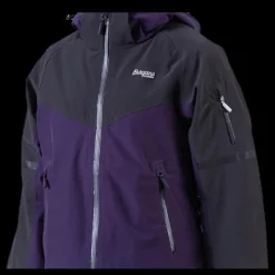 Online Bergans of Norway Oppdal Ins Youth G Jkt Purple/Grey Lila och Grå