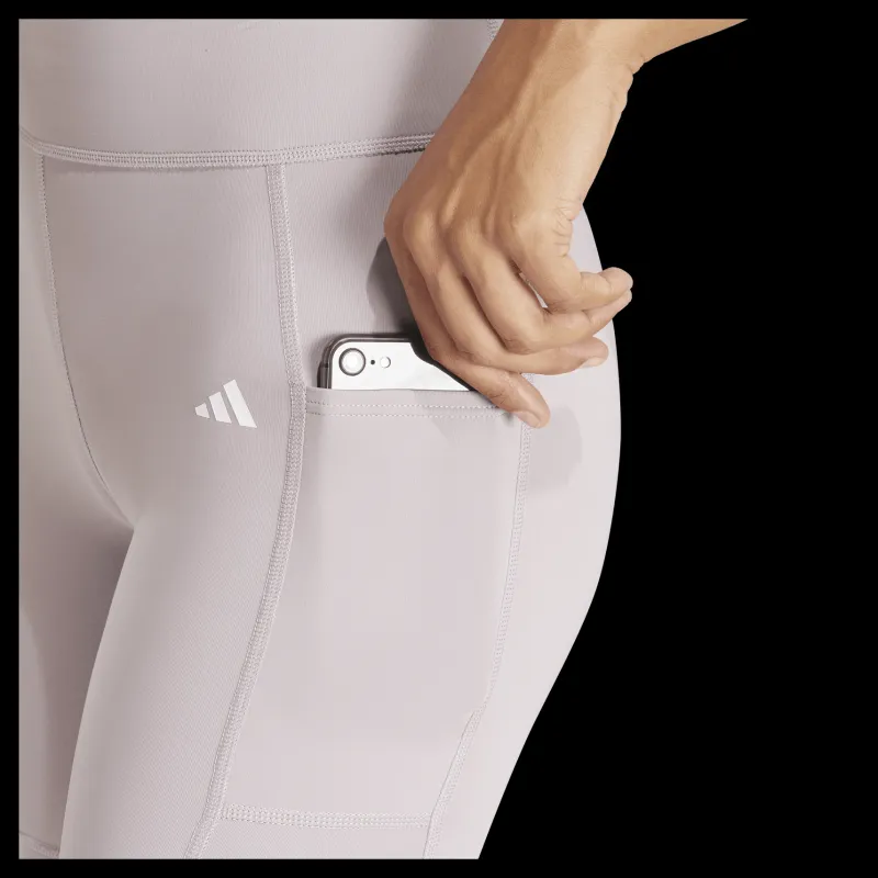 Sale adidas Optime 7-Inch Leggings Preloved Fig Vit