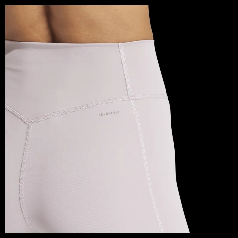 Sale adidas Optime 7-Inch Leggings Preloved Fig Vit