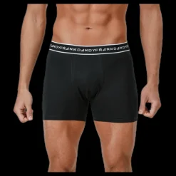 New Frank Dandy Organic Cotton Boxer 5-Pack Blue/Black/Grey Blå, Svart och Grå