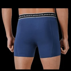 New Frank Dandy Organic Cotton Boxer 5-Pack Blue/Black/Grey Blå, Svart och Grå
