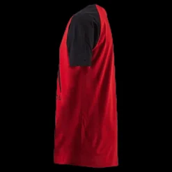 ColourWear Organic Rag Tee Youth Black/Red Svart och Röd Outlet