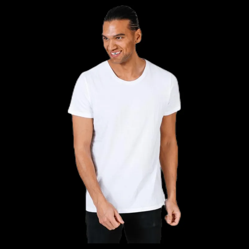 Online Resteröds Original R-Neck Tee No 3 White Vit