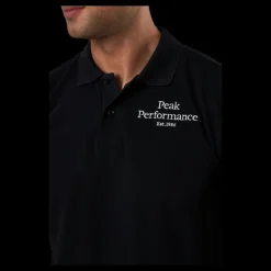 Peak Performance Original Polo Black Svart Online
