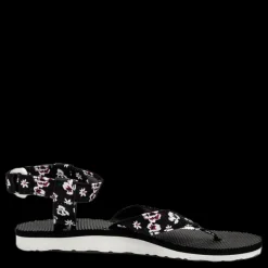 New Teva Original Sandal Floral Satin Patterned/Black Mönstrad och Svart