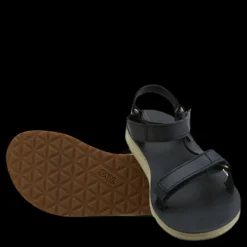 Teva Original Universal Leather Black Svart Best