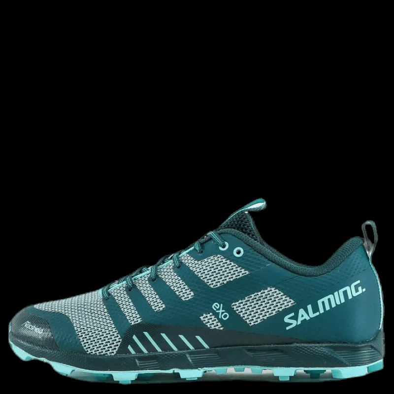 Salming OT Comp W Blue/Green Blå och Grön Sale