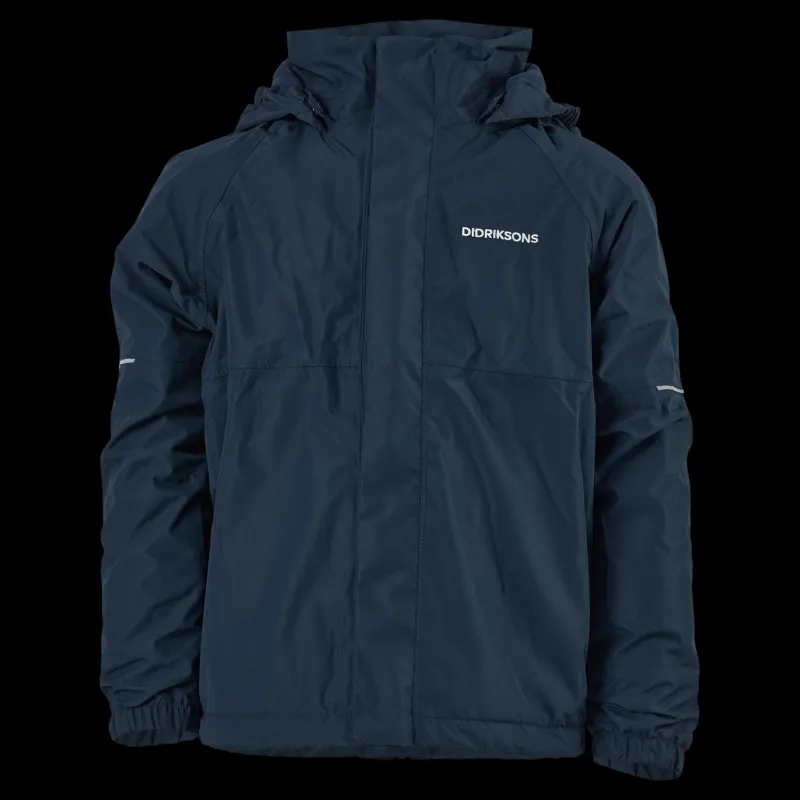 Didriksons Otto Kids Jacket Navy Blå Outlet