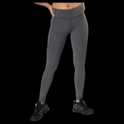 Salomon Outline Tights Black/Grey Svart och Grå