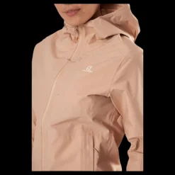 Salomon Outrack 2.5L Waterproof Jacket Pink Rosa
