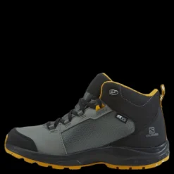 Clearance Salomon Outward Cswp J Castor Gray/black/arrowwood Svart