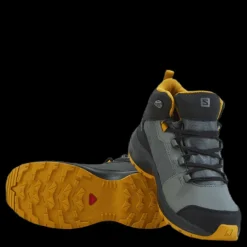 Clearance Salomon Outward Cswp J Castor Gray/black/arrowwood Svart