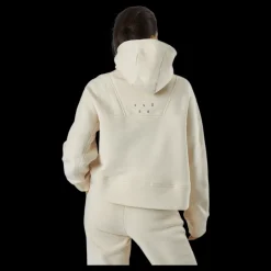 Casall Oversized Zip Hood Light Sand Beige Discount