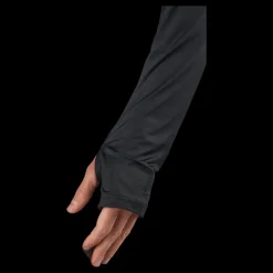 adidas Own the Run 1/2 Zip Long-Sleeve Top Black Svart