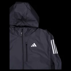 adidas Own the Run Jacket Black Blå New