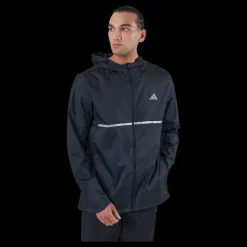 adidas Own the Run Jacket Black Blå