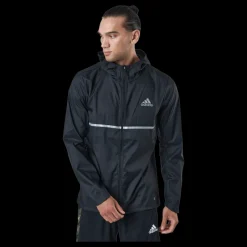 Clearance adidas Own The Run Jkt Black/reflective Silver Svart