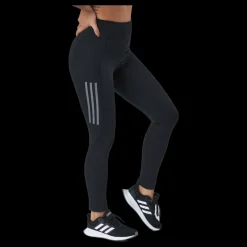 adidas Own The Run Running Leggings Women Black Svart Clearance