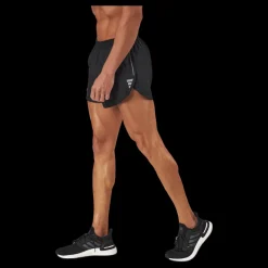 Best adidas Own the Run Split Shorts Black Svart