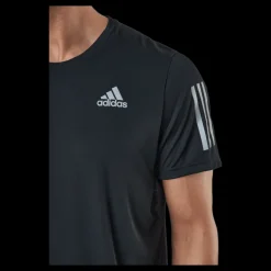 adidas Own the Run Tee Black Svart Discount