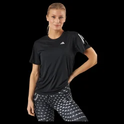 Hot adidas Own the Run T-Shirt Black Svart