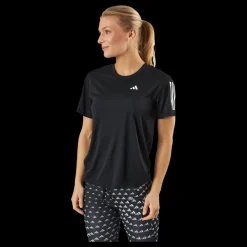 Hot adidas Own the Run T-Shirt Black Svart