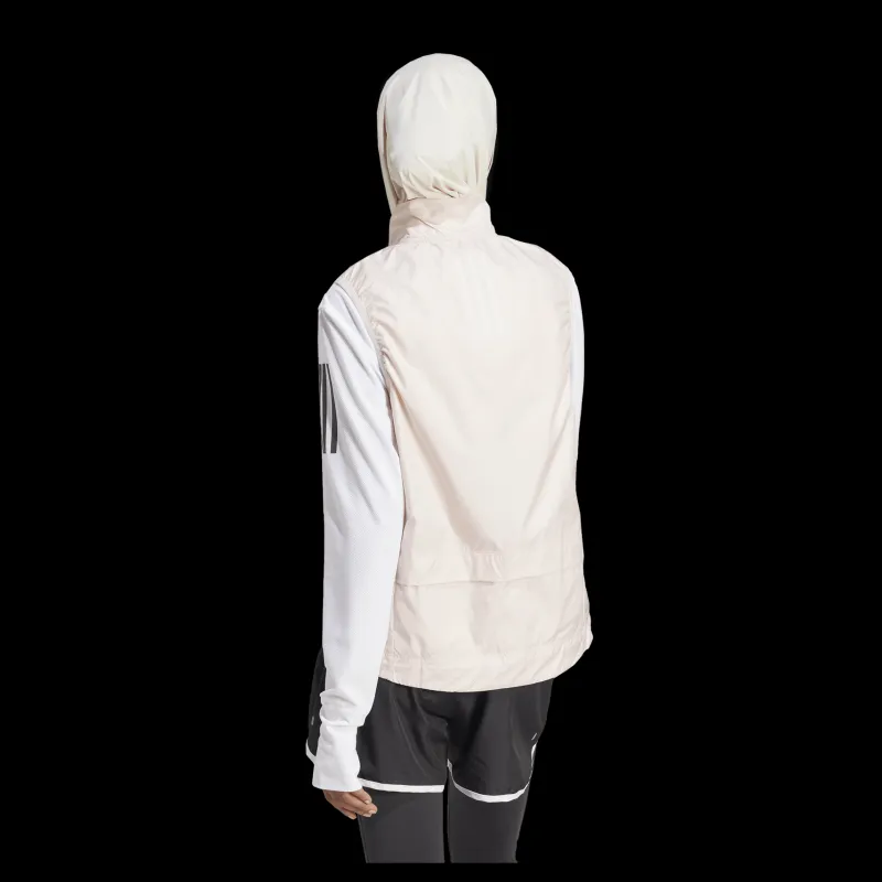 Online adidas Own the Run Vest Putty Mauve Vit