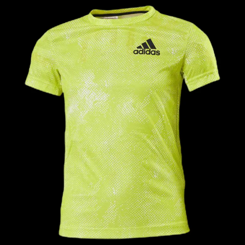 adidas Tennis OZ Tee Yellow Gul New