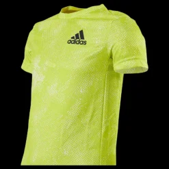 adidas Tennis OZ Tee Yellow Gul New