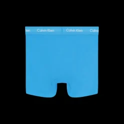 Discount Calvin Klein 3p Boxer Brief Blue Blå