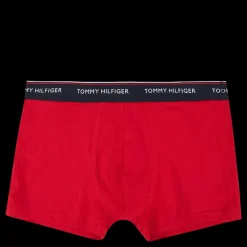 Tommy Hilfiger 3p Trunk Desert Sky/terrain/primary Red Röd Outlet