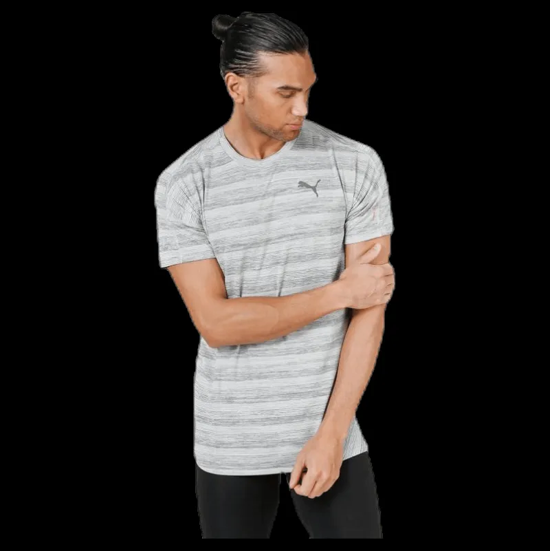 Puma Pace S/S Tee Grey Grå Sale