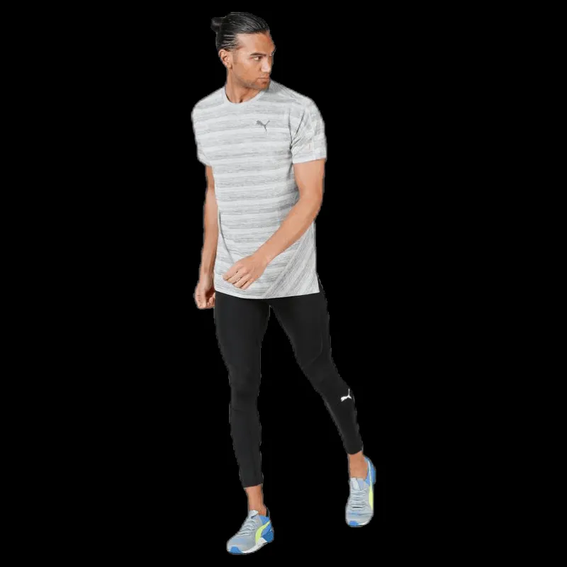 Puma Pace S/S Tee Grey Grå Sale