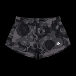 adidas Pacer Train Essentials Floral-Print Woven Shorts Black Svart